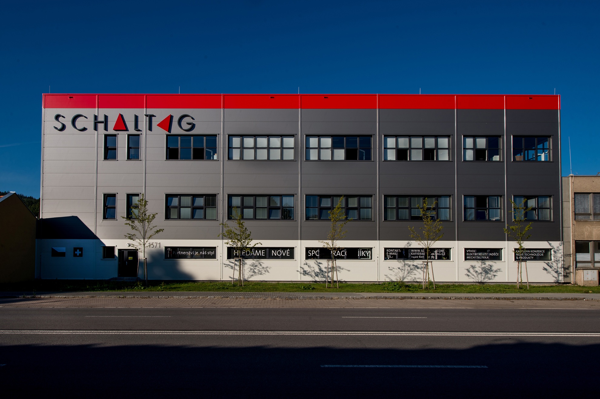 Výrobní hala Schaltag